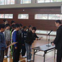全校集会・表彰式