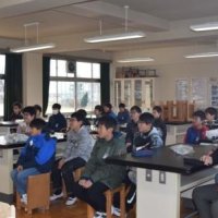 西中学校入学説明会