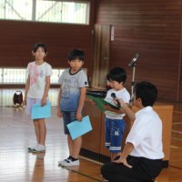 ７／１９　１学期終業式