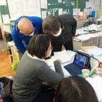 12/22　オンラインでつながりました　～桜川市教育用iPadで学習！～