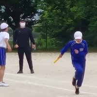 陸上記録会に向けて