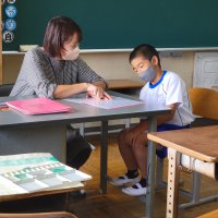 通知表が配られました