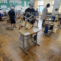 縦割り班清掃