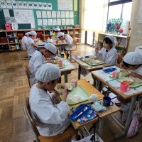 給食の様子
