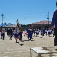 運動会の全体練習開始