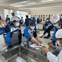 2月26日（月）３年生調理実習