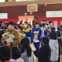 ６年生を送る会