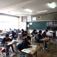 ４月18日（木）いざ　勝負！「６年生　全国学力学習状況調査」