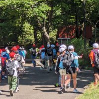 ５月１０日(金)　５年生宿泊学習⑦　ミニオリエンテーリング