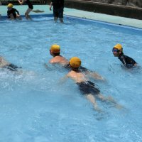 水泳学習がはじまりました
