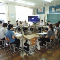 岩瀬東中学校区小中連携・一貫教育協議会の夏季研修会