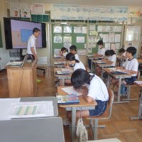 ９／１８（水）お客様来校（授業の様子）