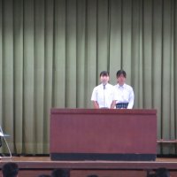 １０月１日（火）生徒会役員選挙