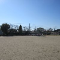 12月５日（木）校庭がきれいになりました
