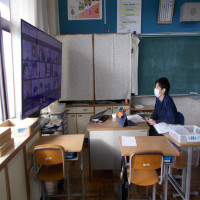 １月７日（火）オンライン学活が行われました