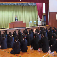 １月８日（水）　第３学期 始業式