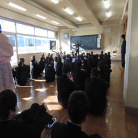 １月９日（木）　１年生　学校生活の様子