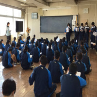 １月１４日（火）　１年生　スキー宿泊学習の打ち合わせ
