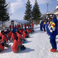 １年生スキー宿泊学習　閉講式