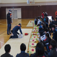 １月２９日（水）２年生　救急救命講習会