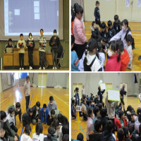 【児童集会（放送委員会）】