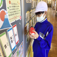 １月31日（金）　１月の保健室前の掲示物