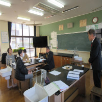 2月13日（木）第４回岩瀬小学校運営協議会