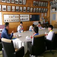 ２／１０（月）校長先生と会食