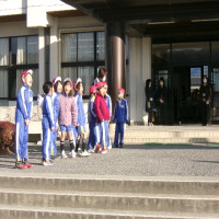 ２／１３（水）あいさつ運動
