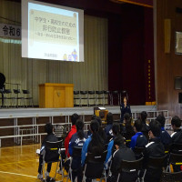 2/20（木）１学年　非行防止教室・家庭教育学級