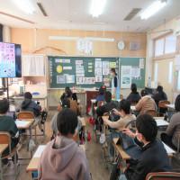 ２月25日（火）６年生　食育の授業