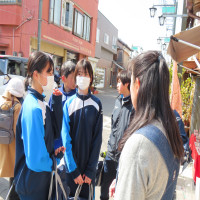 ２月２８日（金）１年生　真壁のひなまつり見学