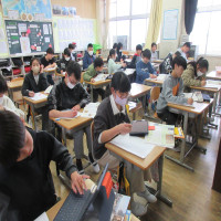 ３月３日（月）６年生社会の時間