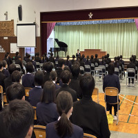 ３月４日（火）卒業式の練習が始まりました！