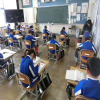 ３月４日（火）授業に一生懸命取り組んでいます。