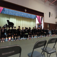 ３月５日（水）謝恩式～お世話になった先生方へ～