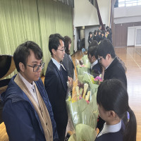３月３１日（月）　離任式