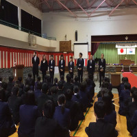 ４月７日（月）　新任式、始業式、入学式