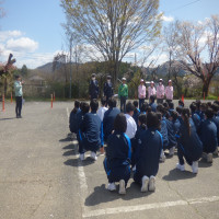 ４月９日（水）　１年生　交通安全教室