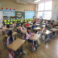 ４月10日（木）１年生朝の会の様子