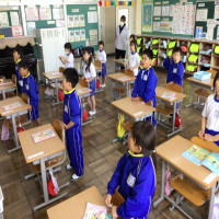 ４月21日（月）１年生音楽の授業