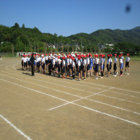５月１日（木）　陸上練習　６年生