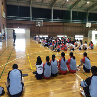 修学旅行　出発式