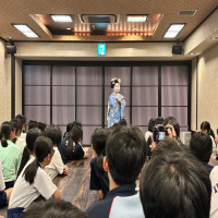 2日目修学旅行！舞妓さんの舞を鑑賞しました！