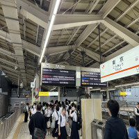 東京駅到着