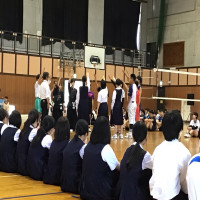 8年生　総体激励会