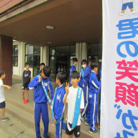 ６月１３日（金）小中連携あいさつ運動