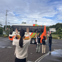 県西総体1日目の朝と学校の様子