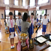 ６／２５（水）表彰、委員会からのお知らせ集会
