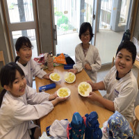 ５年生　調理時実習
